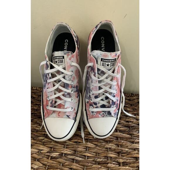 Converse All Star spring Princess Preppy Comfort Watercolor 9 - Picture 1 of 11